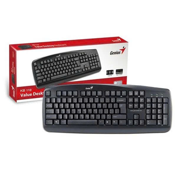 Bàn phím Genius có dây USB KB-117