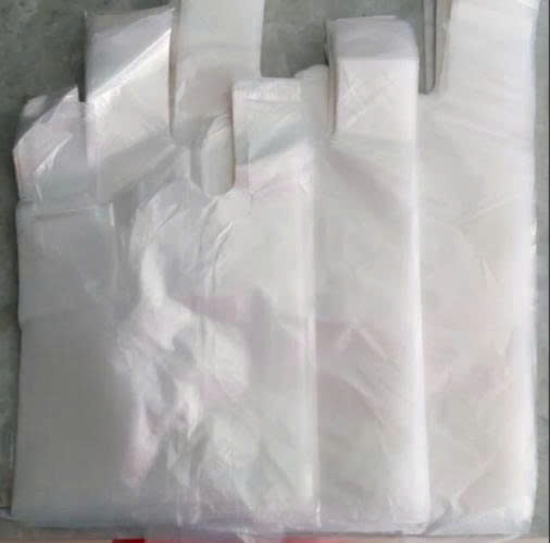 Bao PP zin 2 quai trắng 26x42