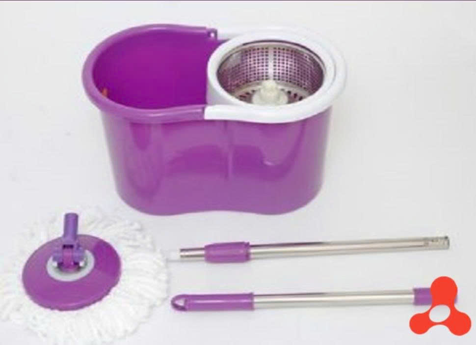 Bộ lau nhà 360 độ mâm inox