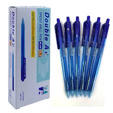Bút bi Double A -107 xanh