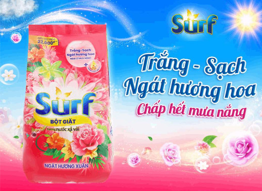 Bột giặt Surf hương nước xả vải 5.5 kg