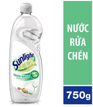 Nước rửa chén Sunlight 750 ml - THIÊN NHIÊN