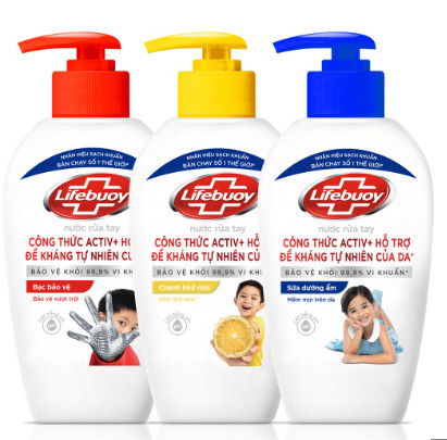 Nước rửa tay Lifebuoy 180ml