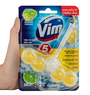 Viên Treo Bồn Cầu Vim 55Gr