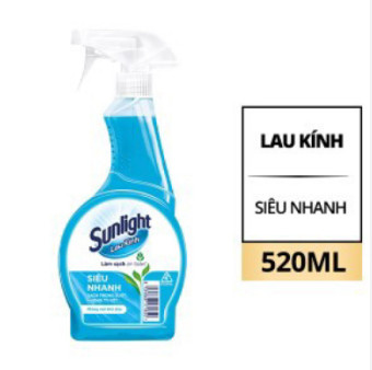 Xịt Lau Kình Sunlight Siêu Nhanh 520 