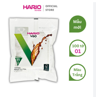 Túi lọc cà phê HARIO V60 100 cái