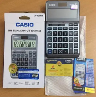 Máy tính Casio DF 120 FM chính hãng