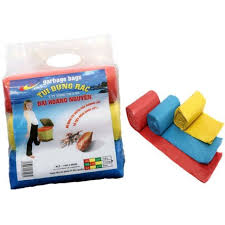 Bao rác 3 cuộn màu - 64x78 - Đại