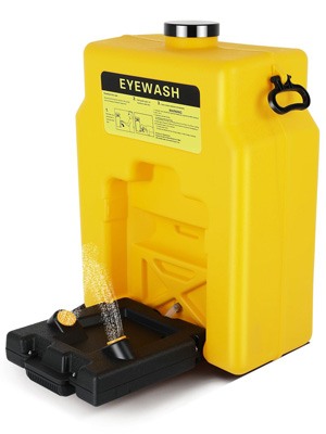 Thiết bị rửa mắt khẩn cấp có xe đẩy 53 lít - Emergency eye wash unit with trolley 53 liters