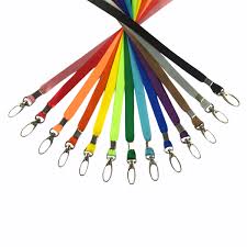 Dây đeo lụa móc xoay màu