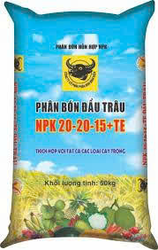 Phân Bón Đầu Trâu NPK 20.20-15 TE