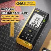 Thước đo khoảng cách LASER 120M Deli