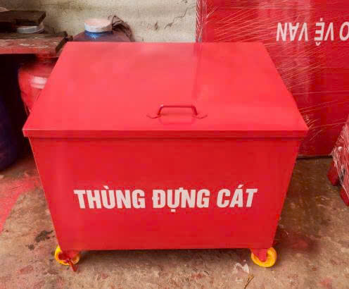 Thùng cát 600*400*400 PCCC